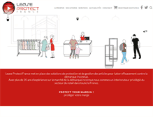 Tablet Screenshot of leaseprotect.fr